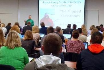 ITD TALKS: Flipped Classroom Pioneer Delivers Dynamic Day